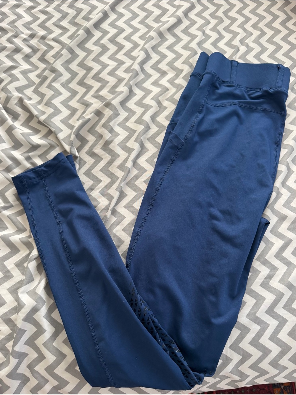 Navy Blue Athletic Equestrian Leggings